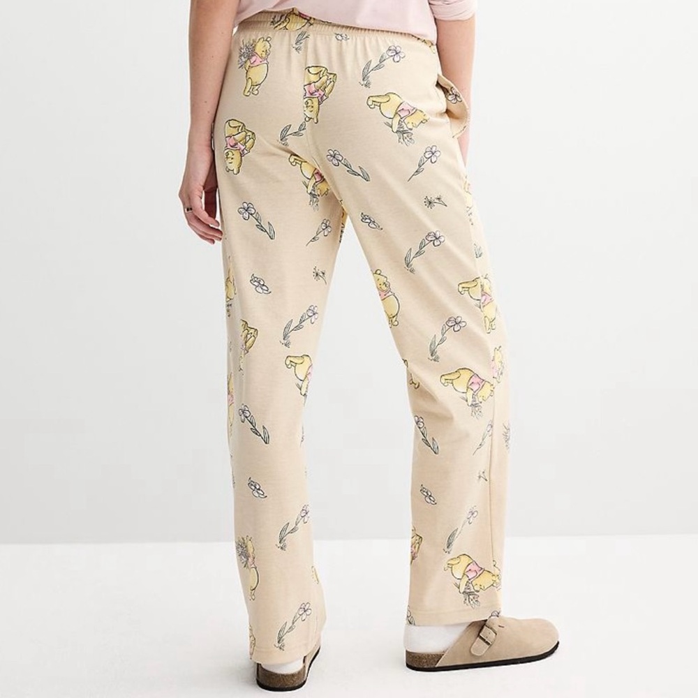NWT Disney Winnie the Pooh Sleep Pants Juniors Size XS